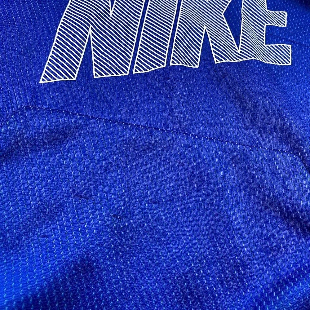 Nike Sweater Hoodie Youth Size 7/L Blue Dri-Fit‎